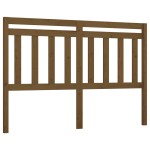 vidaXL Tăblie de pat, maro miere, 166x4x100 cm, lemn masiv de pin
