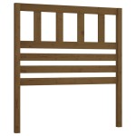 vidaXL Tăblie de pat, maro miere, 96x4x100 cm, lemn masiv de pin vidaXL Tăblie de pat, maro miere, 96x4x100 cm, lemn masiv de pin