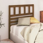vidaXL Tăblie de pat, maro miere, 96x4x100 cm, lemn masiv de pin vidaXL Tăblie de pat, maro miere, 96x4x100 cm, lemn masiv de pin