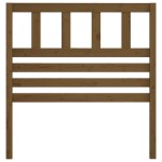 vidaXL Tăblie de pat, maro miere, 106x4x100 cm, lemn masiv de pin vidaXL Tăblie de pat, maro miere, 106x4x100 cm, lemn masiv de pin