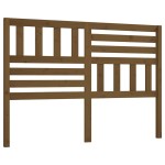 vidaXL Tăblie de pat, maro miere, 146x4x100 cm, lemn masiv de pin vidaXL Tăblie de pat, maro miere, 146x4x100 cm, lemn masiv de pin