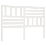 vidaXL Tăblie de pat, alb, 156x4x100 cm, lemn masiv de pin vidaXL Tăblie de pat, alb, 156x4x100 cm, lemn masiv de pin