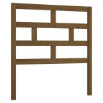 vidaXL Tăblie de pat, maro miere, 96x4x100 cm, lemn masiv de pin vidaXL Tăblie de pat, maro miere, 96x4x100 cm, lemn masiv de pin