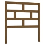 vidaXL Tăblie de pat, maro miere, 106x4x100 cm, lemn masiv de pin vidaXL Tăblie de pat, maro miere, 106x4x100 cm, lemn masiv de pin
