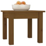 vidaXL Măsuță de cafea, maro miere, 35x35x30 cm, lemn masiv de pin vidaXL Măsuță de cafea, maro miere, 35x35x30 cm, lemn masiv de pin