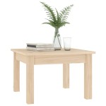 vidaXL Măsuță de cafea, 45x45x30 cm, lemn masiv de pin vidaXL Măsuță de cafea, 45x45x30 cm, lemn masiv de pin