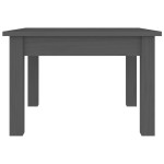 vidaXL Măsuță de cafea, gri, 45x45x30 cm, lemn masiv de pin vidaXL Măsuță de cafea, gri, 45x45x30 cm, lemn masiv de pin
