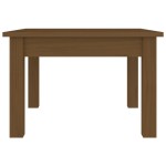 vidaXL Măsuță de cafea, maro miere, 45x45x30 cm, lemn masiv de pin vidaXL Măsuță de cafea, maro miere, 45x45x30 cm, lemn masiv de pin