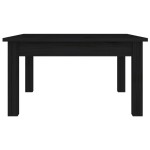 vidaXL Măsuță de cafea, negru, 55x55x30 cm, lemn masiv de pin vidaXL Măsuță de cafea, negru, 55x55x30 cm, lemn masiv de pin