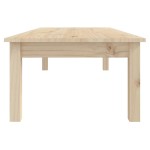 vidaXL Măsuță de cafea, 110x50x30 cm, lemn masiv de pin vidaXL Măsuță de cafea, 110x50x30 cm, lemn masiv de pin