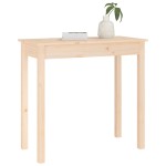 vidaXL Masă consolă, 80x40x75 cm, lemn masiv de pin vidaXL Masă consolă, 80x40x75 cm, lemn masiv de pin