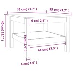 idaXL Măsuță de cafea, 55x55x40 cm, din lemn masiv de pin idaXL Măsuță de cafea, 55x55x40 cm, din lemn masiv de pin
