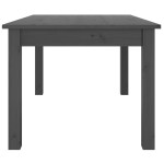 vidaXL Măsuță de cafea, gri, 80x50x40 cm, lemn masiv de pin vidaXL Măsuță de cafea, gri, 80x50x40 cm, lemn masiv de pin