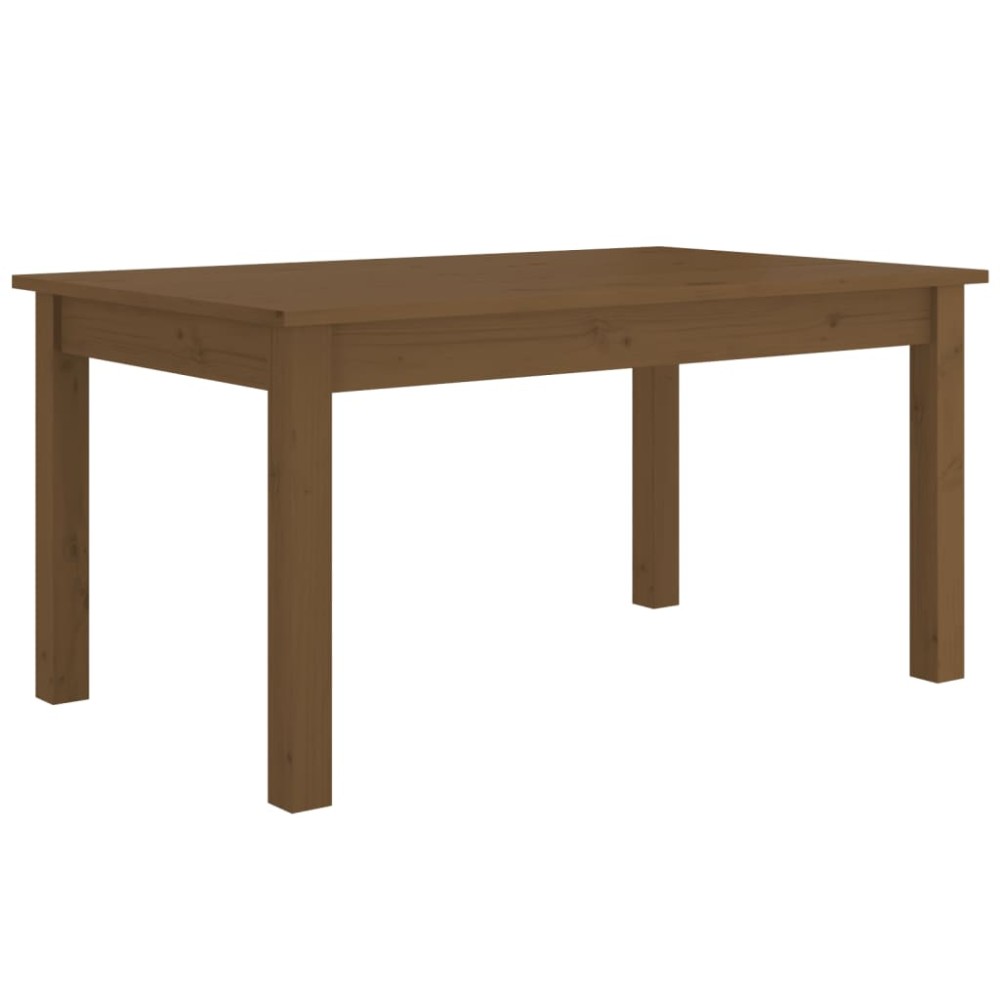 vidaXL Măsuță de cafea, maro miere, 80x50x40 cm, lemn masiv de pin