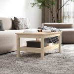 vidaXL Măsuță de cafea, 80x50x40 cm, lemn masiv de pin vidaXL Măsuță de cafea, 80x50x40 cm, lemn masiv de pin