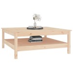 vidaXL Măsuță de cafea, 100x100x40 cm, lemn masiv de pin vidaXL Măsuță de cafea, 100x100x40 cm, lemn masiv de pin