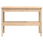 vidaXL Masă consolă, 110x40x75 cm, lemn masiv de pin vidaXL Masă consolă, 110x40x75 cm, lemn masiv de pin