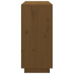 vidaXL Servantă, maro miere, 111x34x75 cm, lemn masiv de pin