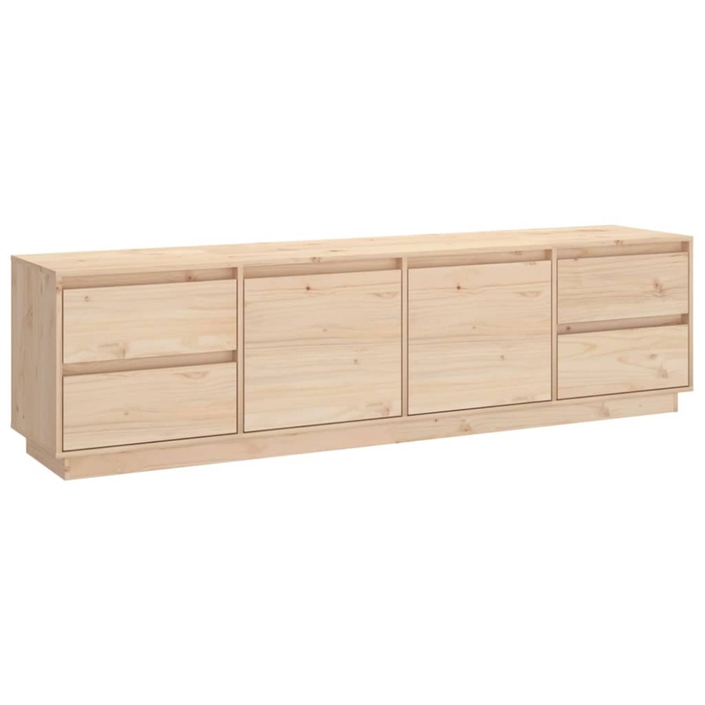 vidaXL Comodă TV, 176x37x47,5 cm, lemn masiv de pin