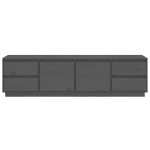 vidaXL Comodă TV, gri, 176x37x47,5 cm, lemn masiv de pin vidaXL Comodă TV, gri, 176x37x47,5 cm, lemn masiv de pin