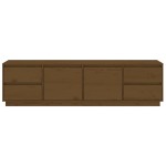 vidaXL Comodă TV, maro miere, 176x37x47,5 cm, lemn masiv de pin vidaXL Comodă TV, maro miere, 176x37x47,5 cm, lemn masiv de pin