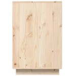 vidaXL Birou, 140x50x75 cm, lemn masiv de pin
