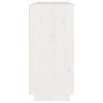 vidaXL Servantă, alb, 110x34x75 cm, lemn masiv de pin vidaXL Servantă, alb, 110x34x75 cm, lemn masiv de pin