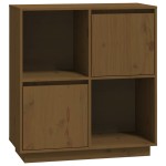 vidaXL Dulap, maro miere, 74x35x80 cm, lemn masiv de pin