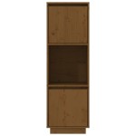 vidaXL Servantă, maro miere, 38x35x117 cm, lemn masiv de pin