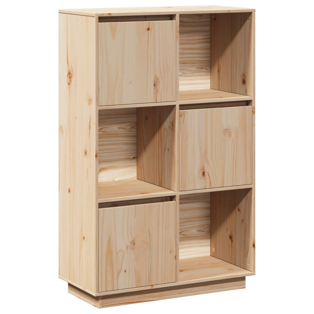 vidaXL Dulap înalt, 74x35x117 cm, lemn masiv de pin