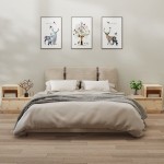 vidaXL Noptiere, 2 buc., 60x34x51 cm, lemn masiv de pin vidaXL Noptiere, 2 buc., 60x34x51 cm, lemn masiv de pin