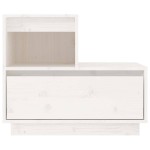 vidaXL Noptiere, 2 buc., alb, 60x34x51 cm, lemn masiv de pin vidaXL Noptiere, 2 buc., alb, 60x34x51 cm, lemn masiv de pin