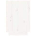 vidaXL Noptiere, 2 buc., alb, 60x34x51 cm, lemn masiv de pin vidaXL Noptiere, 2 buc., alb, 60x34x51 cm, lemn masiv de pin