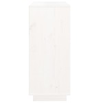 vidaXL Servantă, alb, 70x34x80 cm, lemn masiv de pin vidaXL Servantă, alb, 70x34x80 cm, lemn masiv de pin