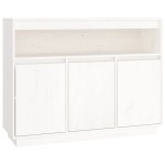 vidaXL Servantă, alb, 104,5x34x80 cm, lemn masiv de pin vidaXL Servantă, alb, 104,5x34x80 cm, lemn masiv de pin