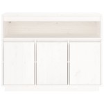 vidaXL Servantă, alb, 104,5x34x80 cm, lemn masiv de pin vidaXL Servantă, alb, 104,5x34x80 cm, lemn masiv de pin