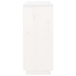 vidaXL Servantă, alb, 104,5x34x80 cm, lemn masiv de pin vidaXL Servantă, alb, 104,5x34x80 cm, lemn masiv de pin