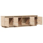 vidaXL Comodă TV, 156x37x45 cm, lemn masiv de pin