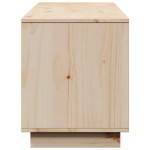vidaXL Comodă TV, 156x37x45 cm, lemn masiv de pin