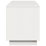 vidaXL Comodă TV, alb, 156x37x45 cm, lemn masiv de pin vidaXL Comodă TV, alb, 156x37x45 cm, lemn masiv de pin