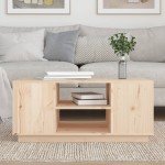 vidaXL Măsuță de cafea, 90x49x40,5 cm, lemn masiv de pin vidaXL Măsuță de cafea, 90x49x40,5 cm, lemn masiv de pin