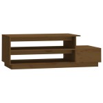 vidaXL Măsuță de cafea, maro miere, 120x50x40,5 cm, lemn masiv de pin vidaXL Măsuță de cafea, maro miere, 120x50x40,5 cm, lemn masiv de pin
