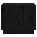 vidaXL Măsuță de cafea, negru, 120x50x40,5 cm, lemn masiv de pin vidaXL Măsuță de cafea, negru, 120x50x40,5 cm, lemn masiv de pin