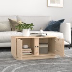 vidaXL Măsuță de cafea, 80x50x40 cm, lemn masiv de pin vidaXL Măsuță de cafea, 80x50x40 cm, lemn masiv de pin
