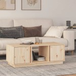 vidaXL Măsuță de cafea, 110x50x40 cm, lemn masiv de pin vidaXL Măsuță de cafea, 110x50x40 cm, lemn masiv de pin