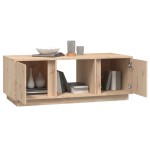 vidaXL Măsuță de cafea, 110x50x40 cm, lemn masiv de pin vidaXL Măsuță de cafea, 110x50x40 cm, lemn masiv de pin