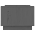 vidaXL Măsuță de cafea, gri, 80x50x35 cm, lemn masiv de pin vidaXL Măsuță de cafea, gri, 80x50x35 cm, lemn masiv de pin