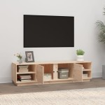 vidaXL Comodă TV, 156x40x40 cm, lemn masiv de pin