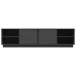 vidaXL Comodă TV, gri, 156x40x40 cm, lemn masiv de pin vidaXL Comodă TV, gri, 156x40x40 cm, lemn masiv de pin