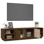 vidaXL Comodă TV, maro miere, 156x40x40 cm, lemn masiv de pin vidaXL Comodă TV, maro miere, 156x40x40 cm, lemn masiv de pin
